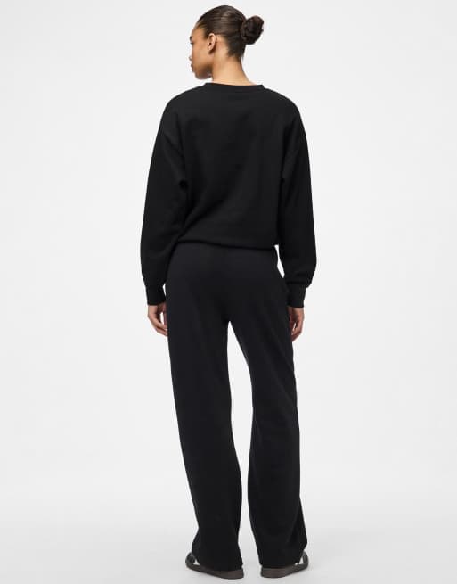 Pieces - Sorte sweatpants, 2 af 5