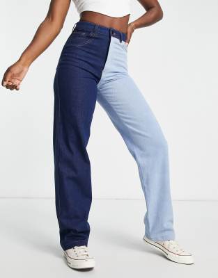 pieces relaxed fit jeans