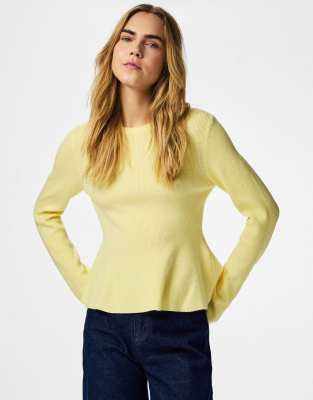 Pieces - Strickpullover in French Vanilla-Neutral