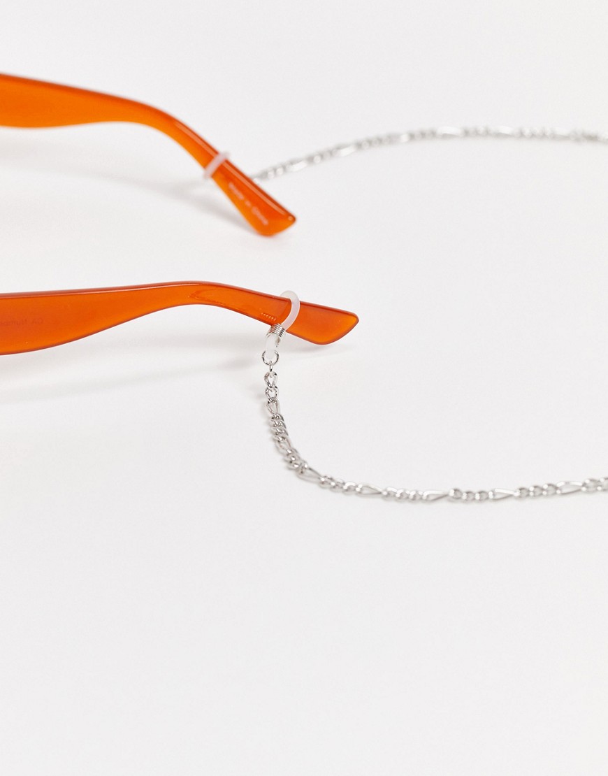 Pieces sunglasses chain in silver