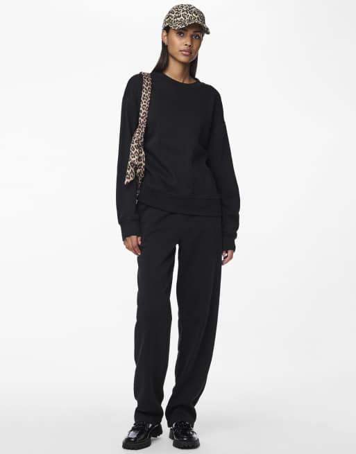 Pieces – Svarta sweatpants, 5 av 5