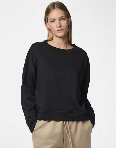 Pieces - Sweat - Noir - view 1