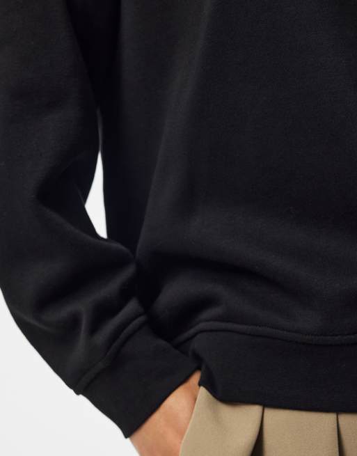 Pieces sweat-shirt noir, 4 de 7