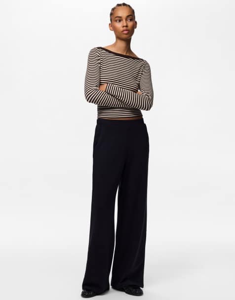 Pieces sweatpants i sort - view 1