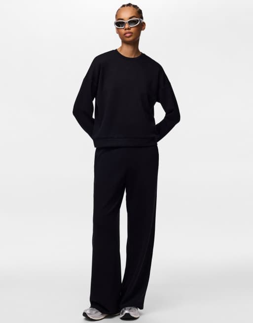 Pieces sweatshirt i svart, 5 av 7