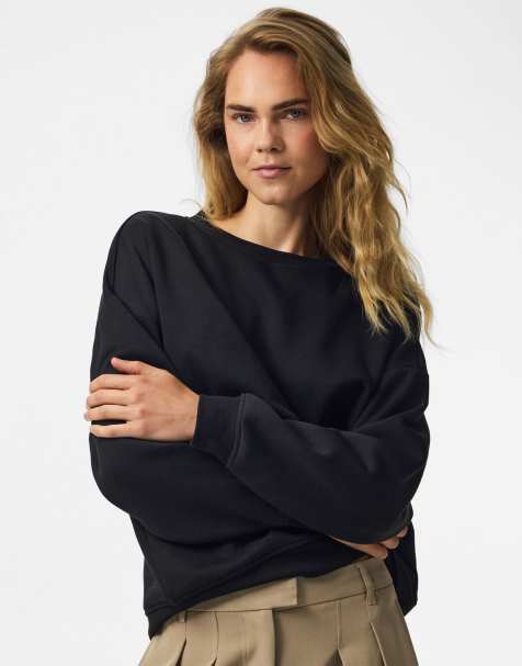 Pieces Sweatshirt in black1 - view 1