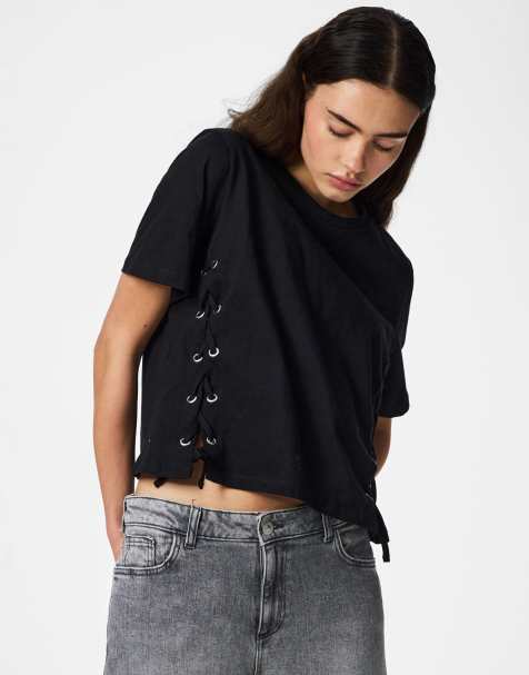 Pieces T-shirt in black1