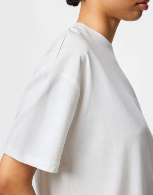 Pieces T-shirt in cloud dancer 1, 4 of 6
