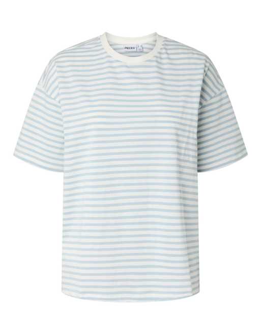 Pieces T-shirt in cloud dancer 3, 5 of 6