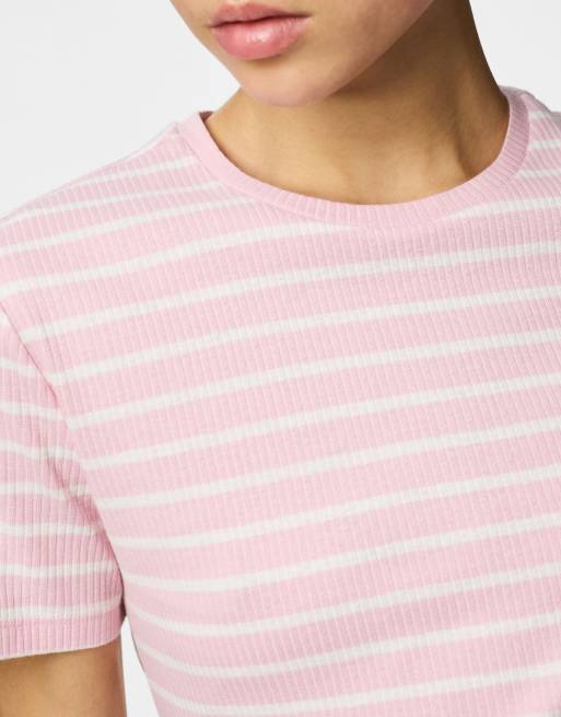Pieces T-shirt in roseate spoonbill 2, 4 of 4