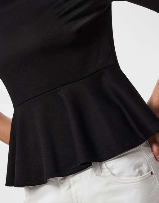 Pieces T-Shirt in Schwarz, 4 von 6