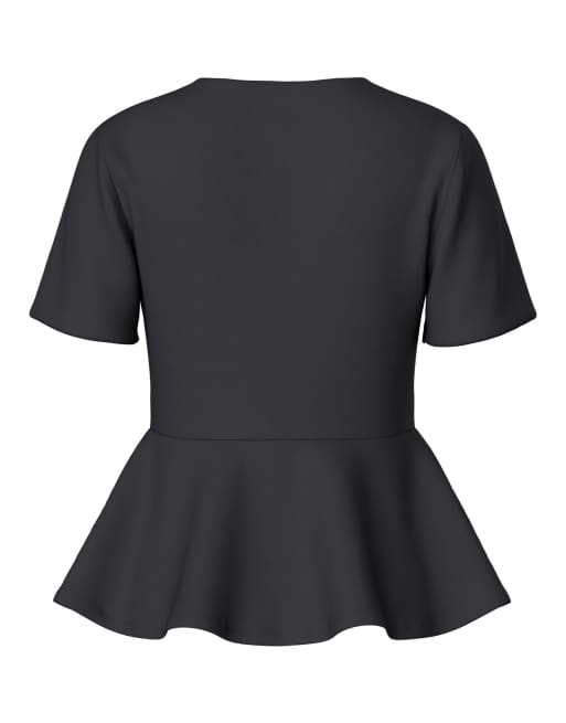 Pieces T-Shirt in Schwarz, 6 von 6