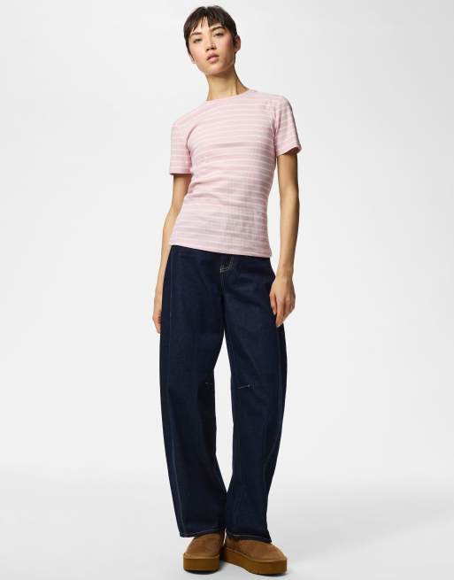 Pieces - T-shirt - Rose, 3 de 4