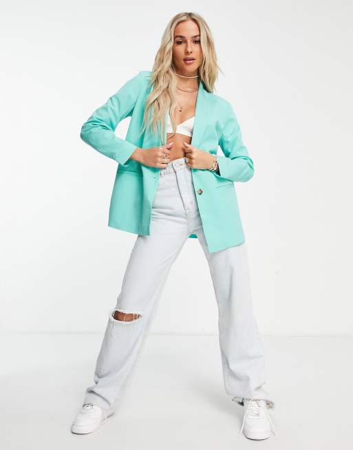 Turquoise blazers outlet