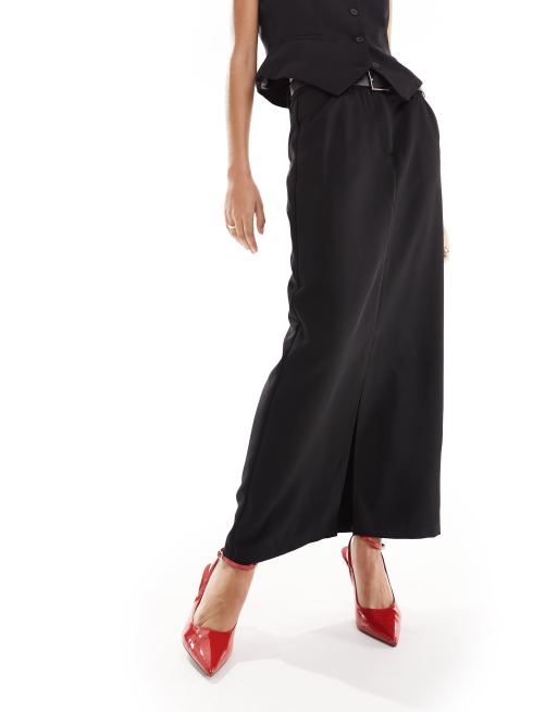 Black flowy skirt jumpsuit online