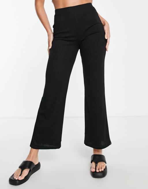 Gilli fit and flare pants in charcoal