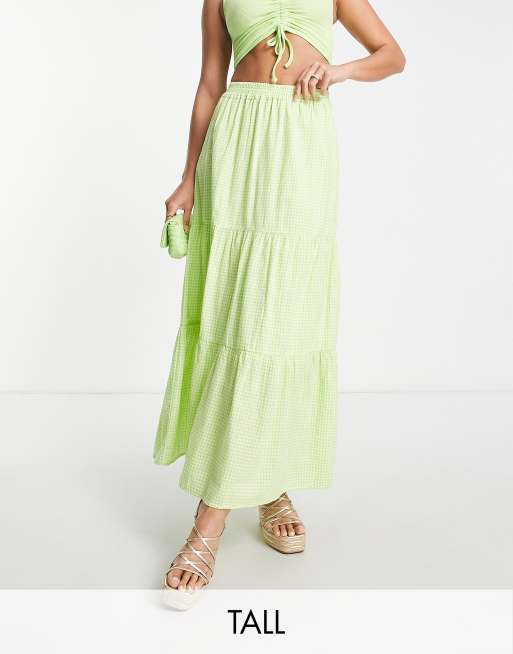 Jupe longue vichy sales