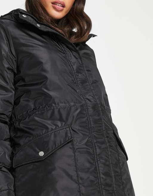 Womens padded cheap parka coats