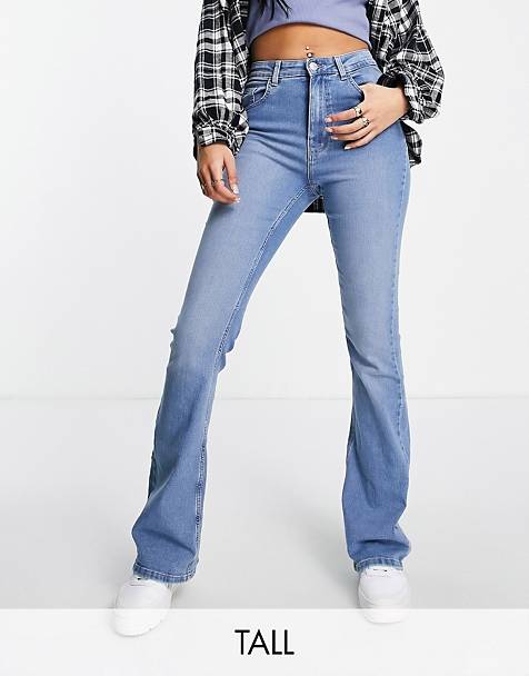 Jeans a zampa ricco Jamie Asos Donna Abbigliamento Pantaloni e jeans Jeans Jeans a zampa & bootcut 