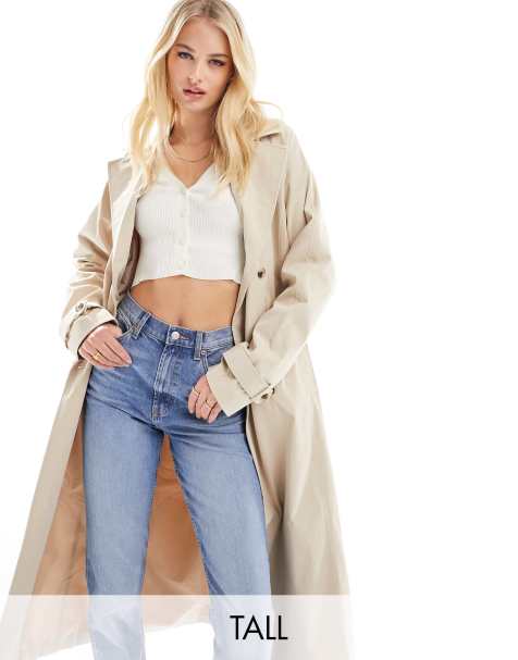 Asos tall 2025 womens coats