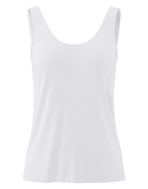 Pieces tanktop in helderwit, 5 van 6