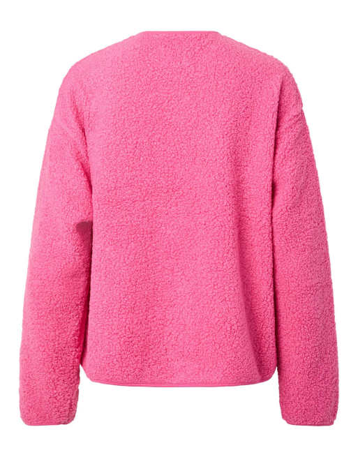 Pieces Teddyjacke in Knallpink, 2 von 2