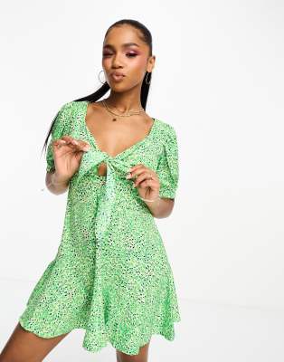 floral long gown design