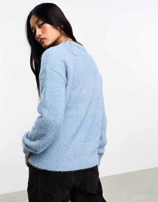 Light blue christmas on sale jumper