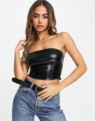Bandeau Rembourré Cuir Anglais Noir 16,5 Cm - Smartpak Nantucket