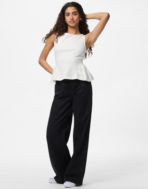 Pieces - Top - Blanc, 2 de 4