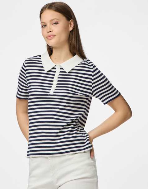 Pieces - Top - Bleu marine - view 1