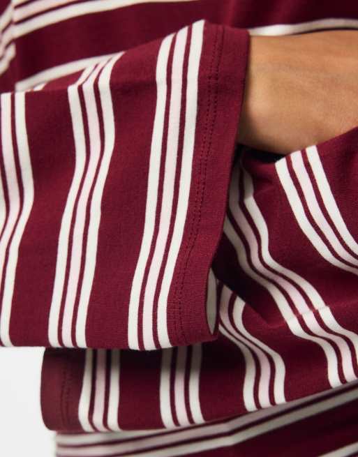 Pieces top de manga larga en vino Windsor, 4 de 7