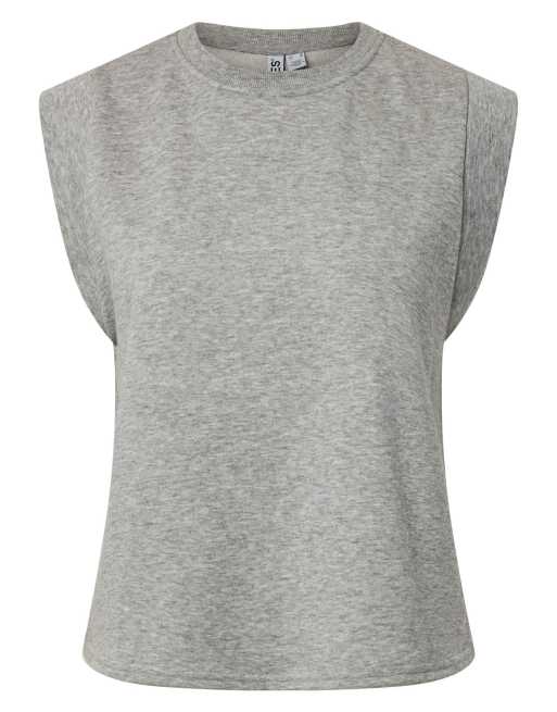 Pieces - Top grigio chiaro mélange, 6 di 6