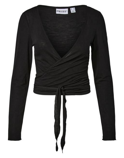 Pieces Top in black, 7 of 7
