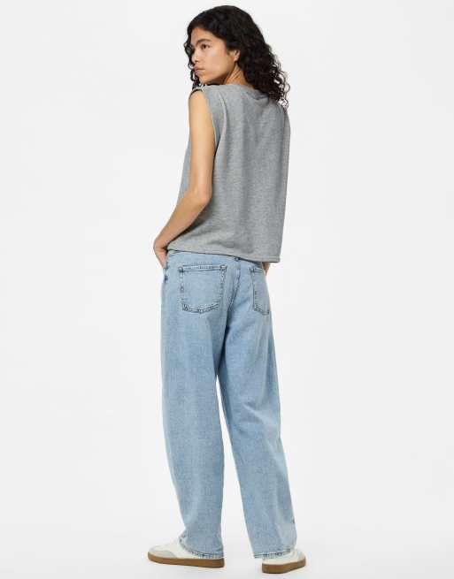 Pieces Top in light grey melange, 2 of 6