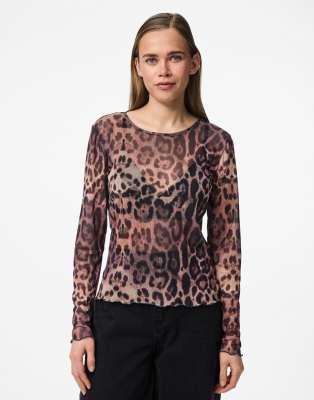 Pieces - Top in Schwarz