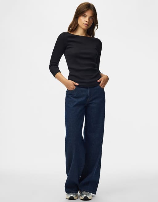 Pieces top negro, 3 de 7