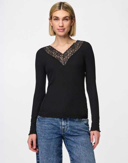 Pieces - Top - Noir