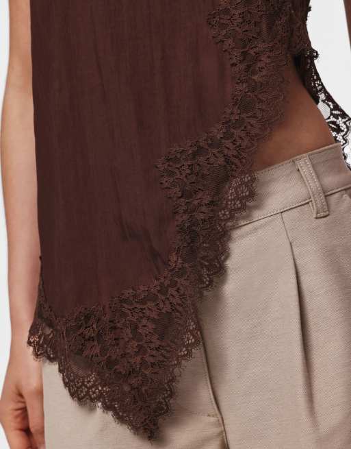 Pieces top sans manches en hot fudge, 4 de 7