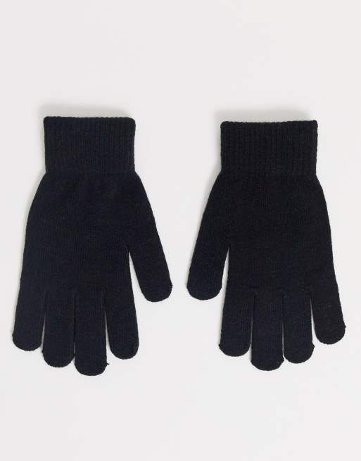 Pieces - Touchscreen-handschoenen in zwart, 2 van 3