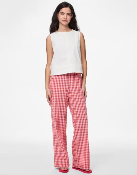 Pieces Trousers in ballerina - view 1