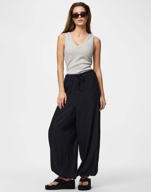 Pieces Trousers in black, 3 of 6