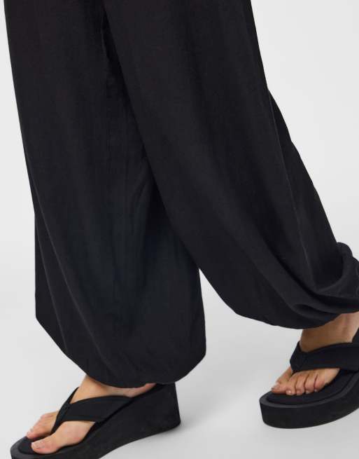 Pieces Trousers in black, 4 of 6