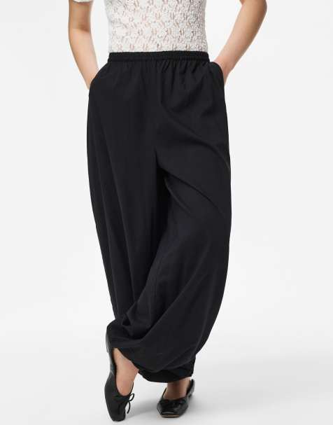 Pieces Trousers in black - view 1
