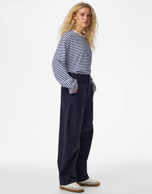 Pieces Trousers in sky captain1, 5 of 7