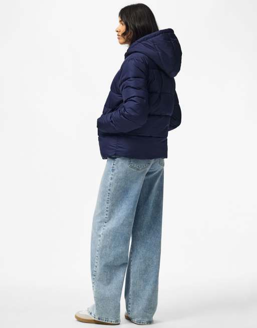 Pieces vadderad jacka i maritime blue, 2 av 7