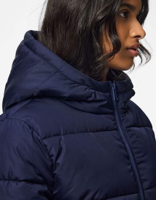 Pieces vadderad jacka i maritime blue, 4 av 7