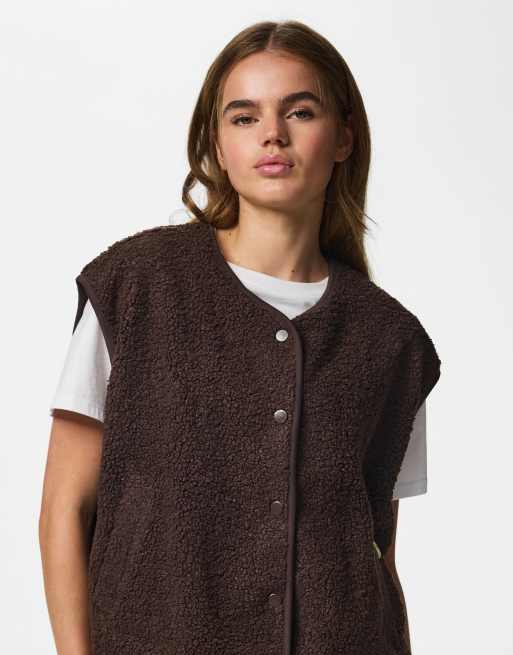 Pieces Vest in hot fudge1, 5 of 7