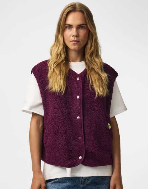 Pieces Vest in pickled beet1 - view 1