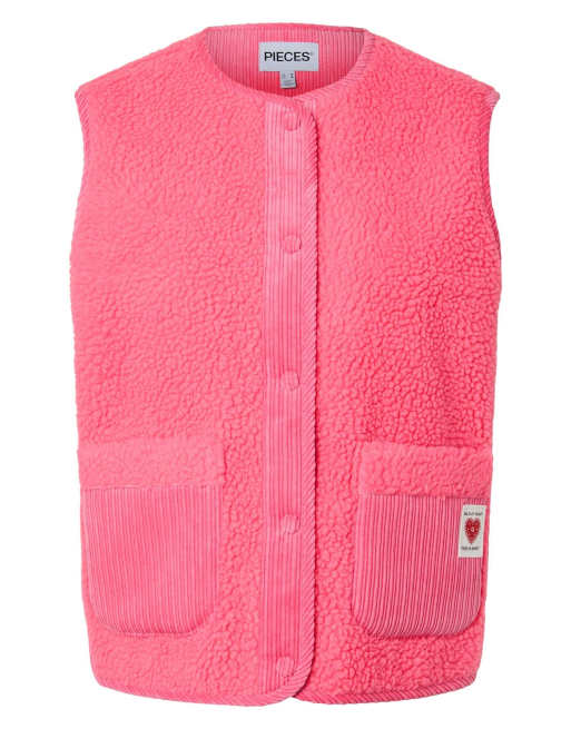Pieces Vest in pink lemonade, 7 of 7